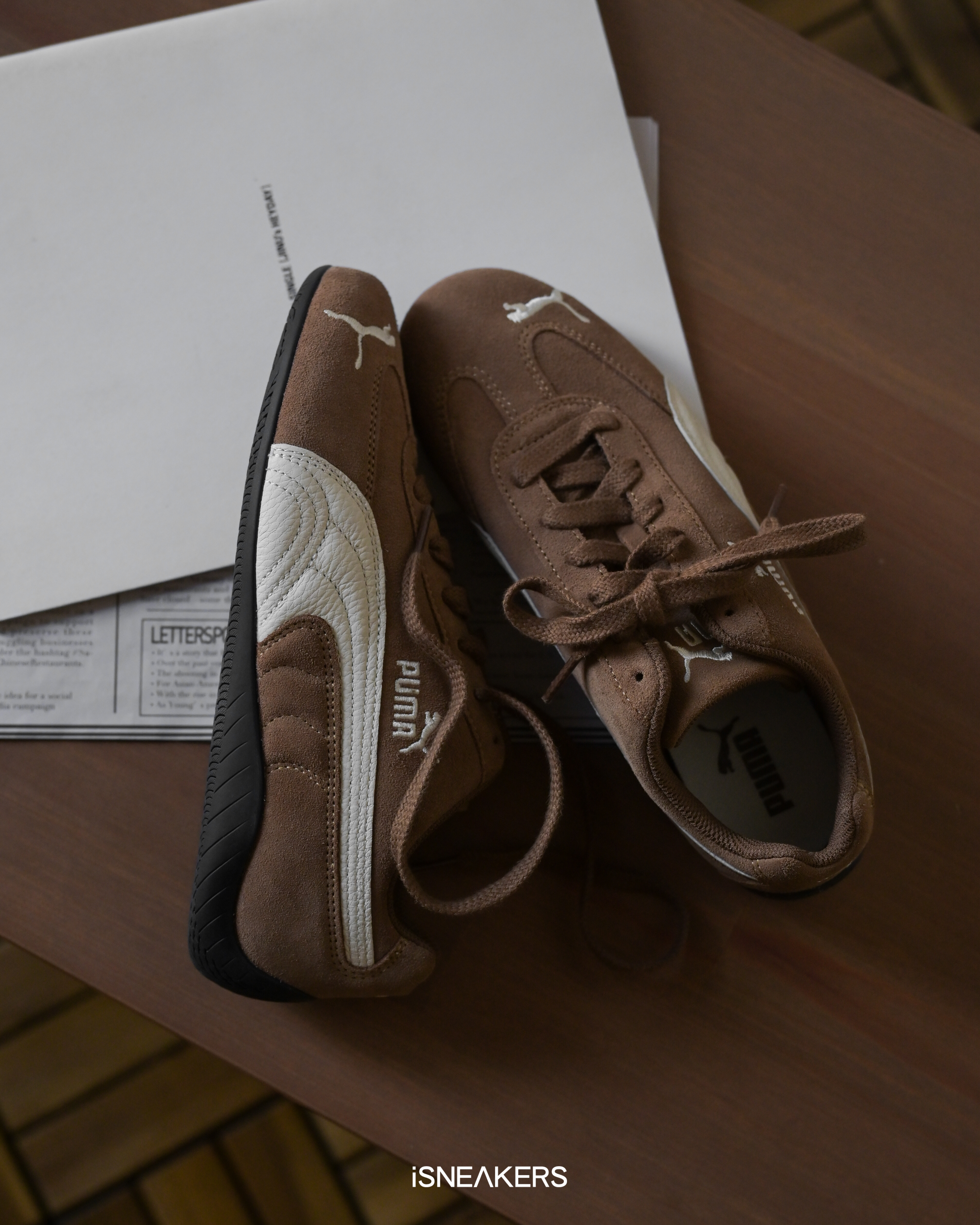 iSNEAKERS｜Puma Speedcat Archive "Haute Coffee" 賽車鞋 棕色 398846-31