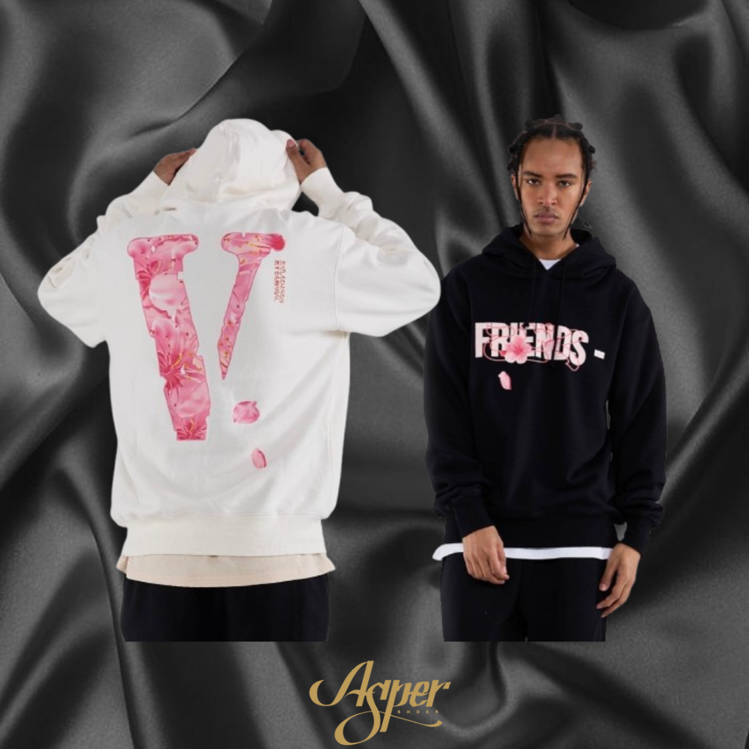 VLONE 櫻花 短款 大V 帽T 男女同款 VLHD21010 VLHD22001