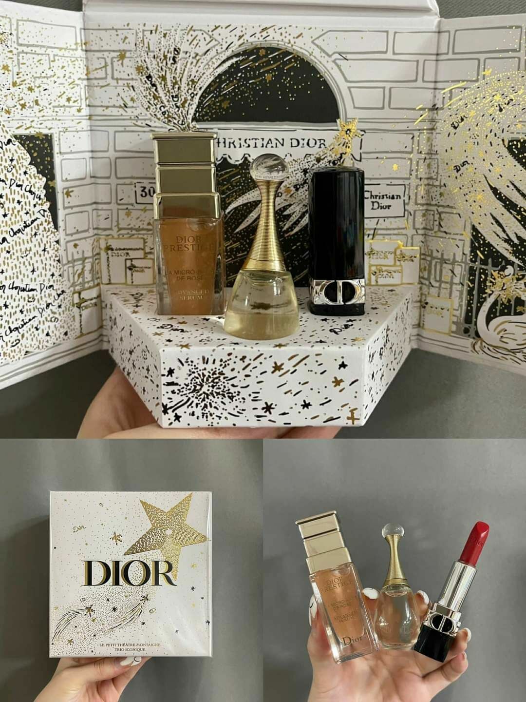 Dior 新款城堡三件套😁