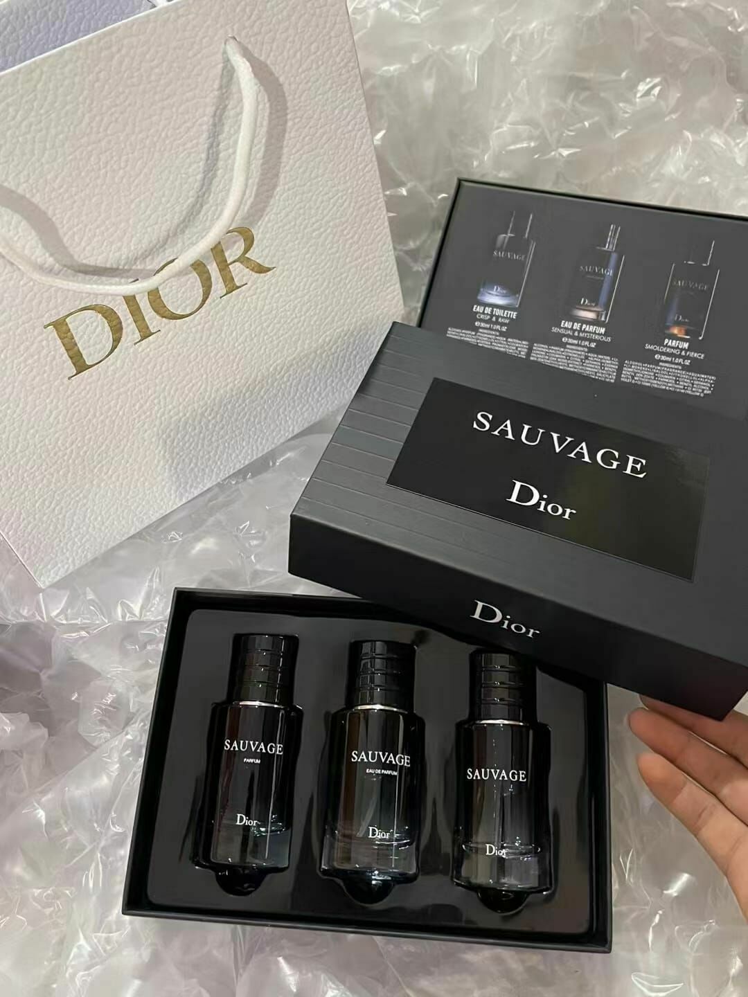 Dior Sauvage曠野香水三件套