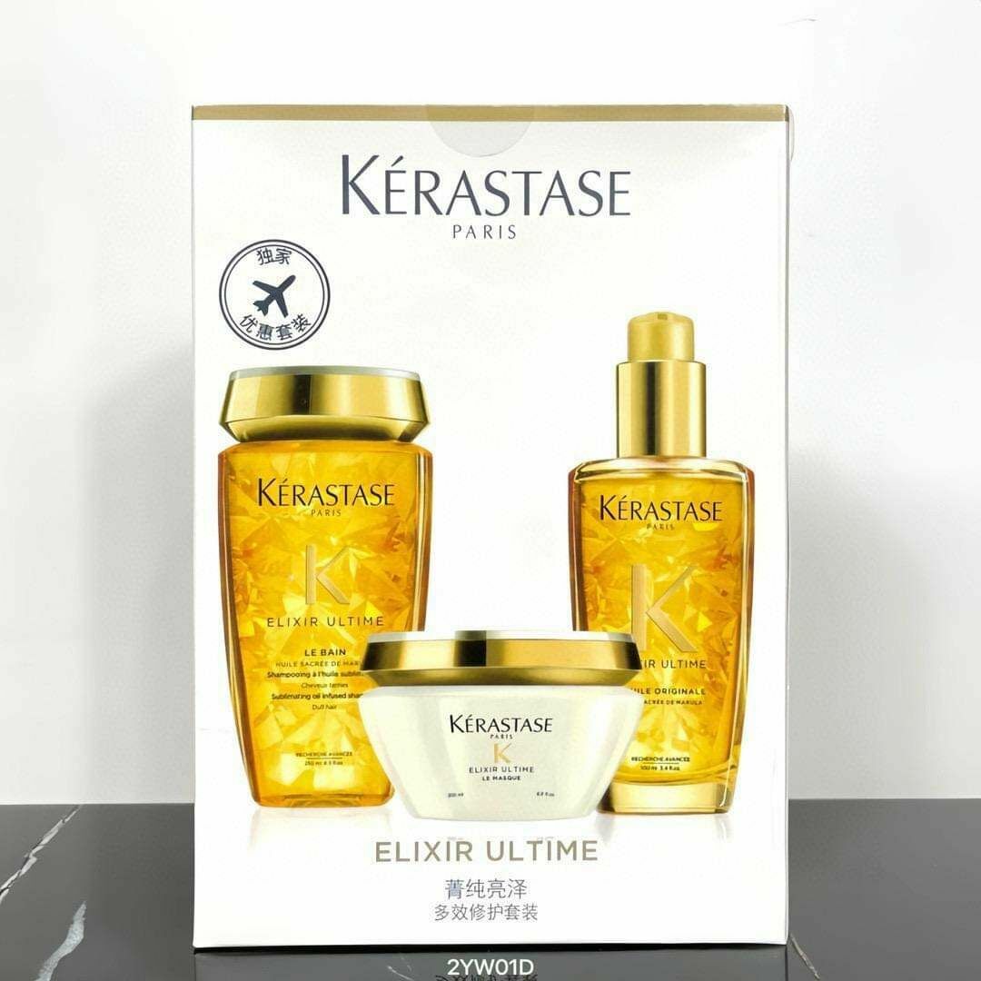 Kerastase雙重菁純修護液三件套