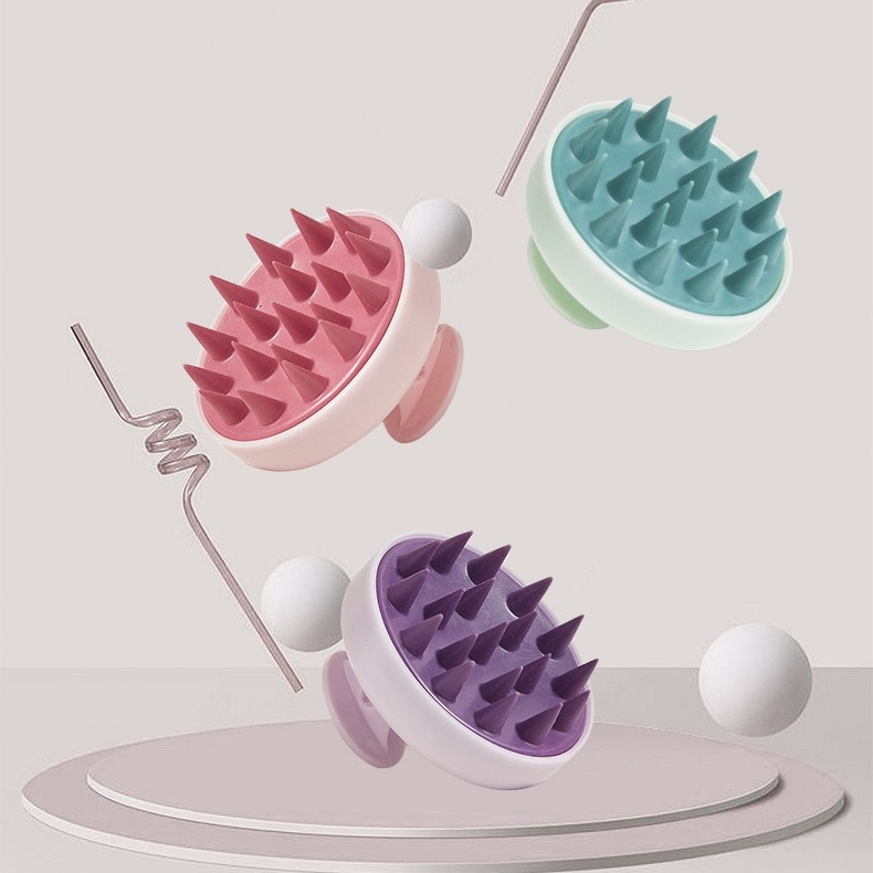 【客製】撞色洗頭按摩梳