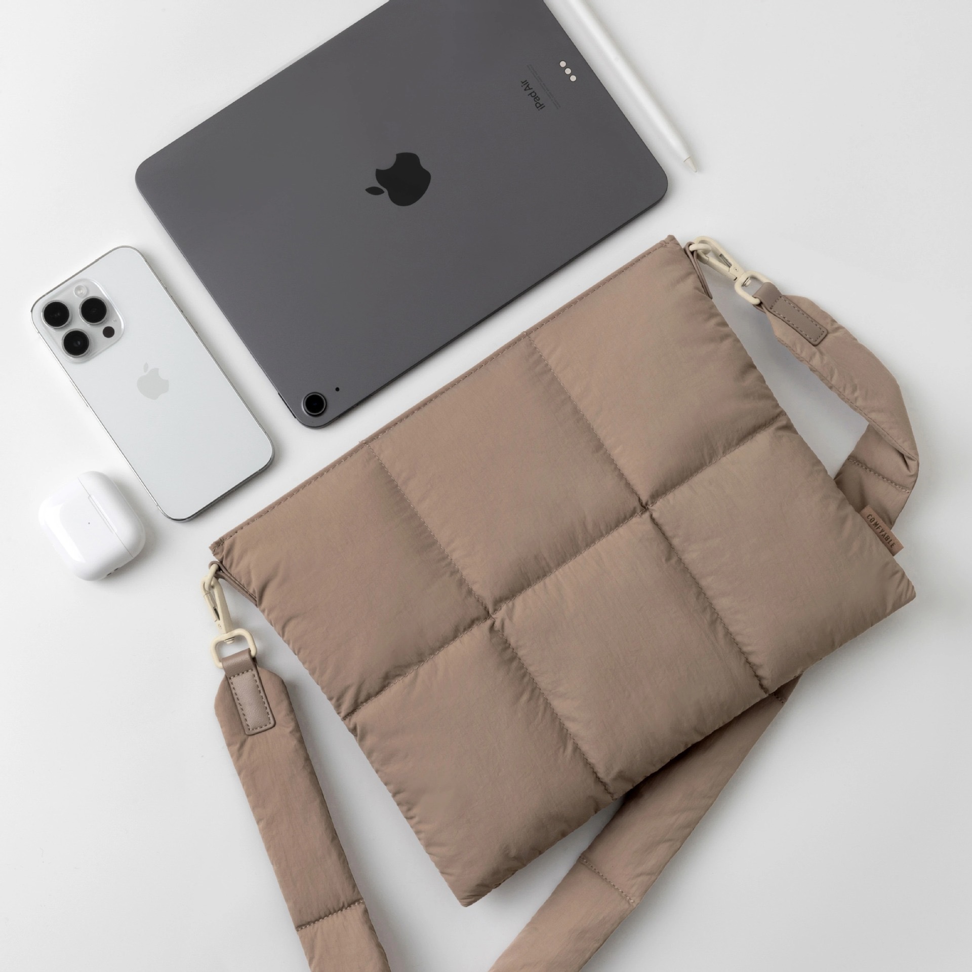 【客製】羽絨磁吸式平板電腦包