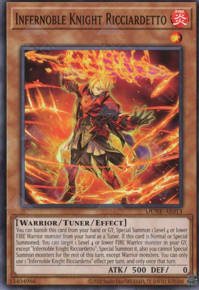 DUNE-AE013 Infernoble Knight Ricciardetto