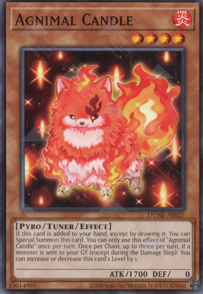 DUNE-AE027 Agnimal Candle