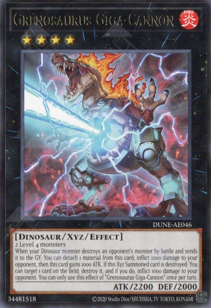 DUNE-AE046 Grenosaurus Giga-Cannon