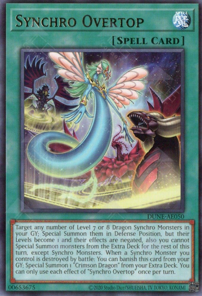 DUNE-AE050 Synchro Overtop