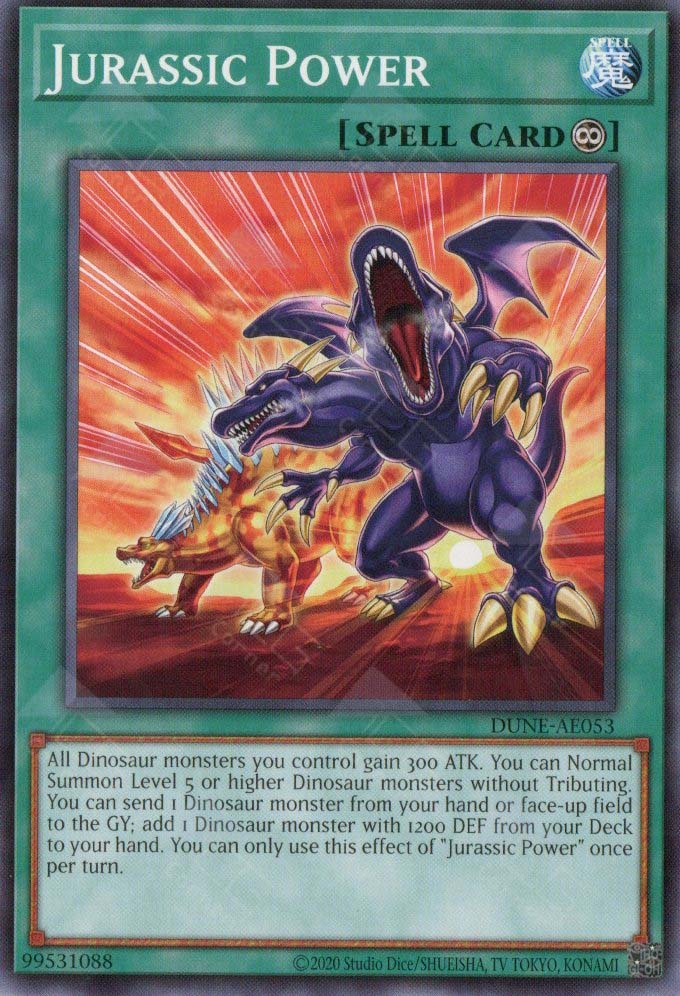 DUNE-AE053 Jurassic Power