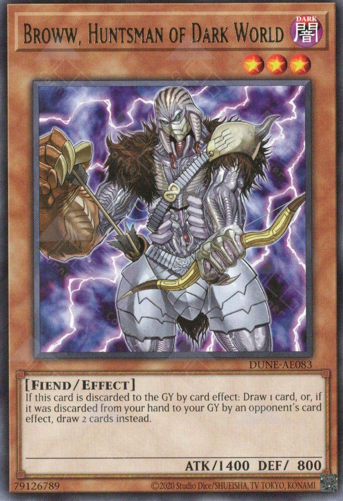 DUNE-AE083 Broww, Huntsman of Dark World
