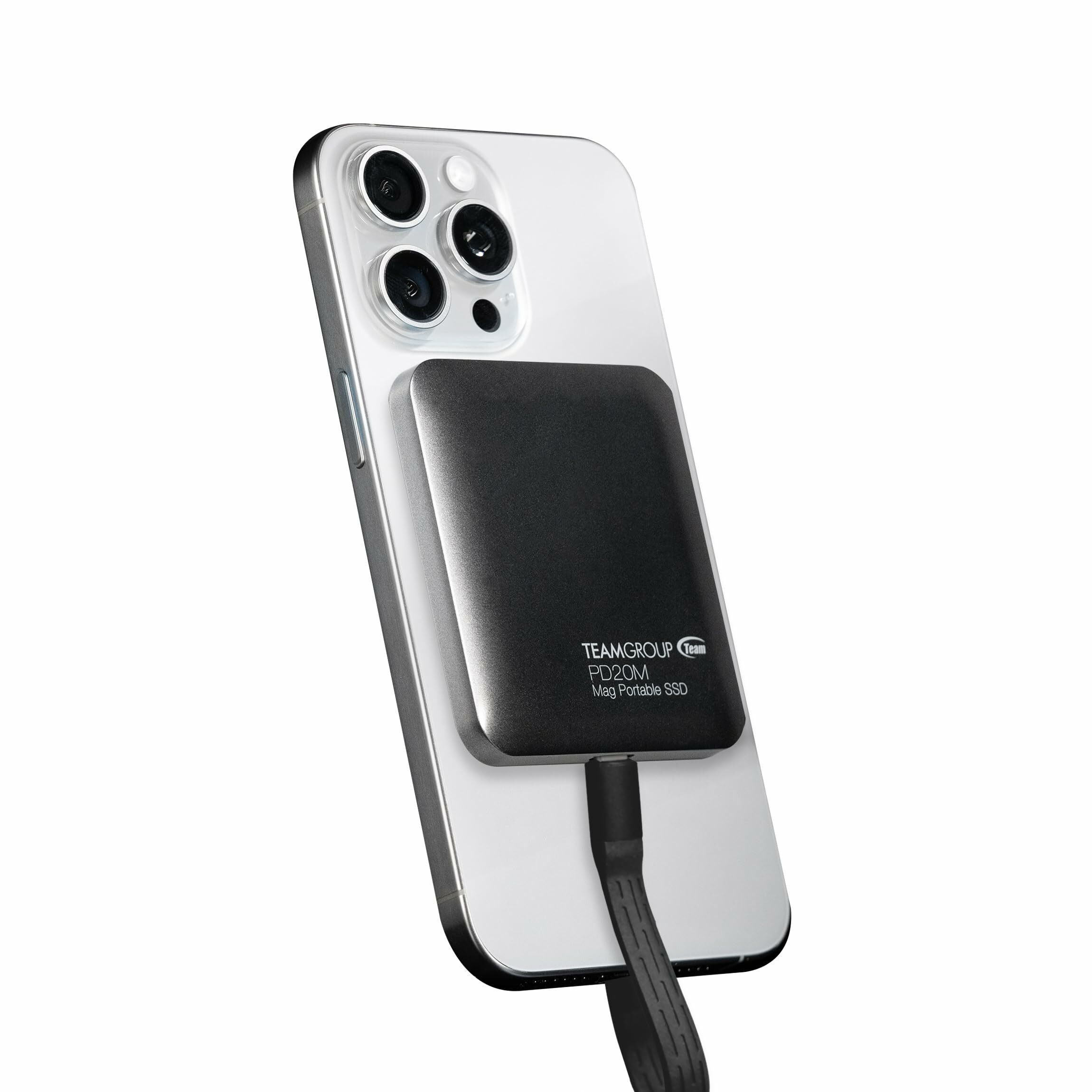 TeamGroup PD20M Mag Portable SSD (Support MagSafe) 1TB / 2TB 磁吸外接式固態硬碟