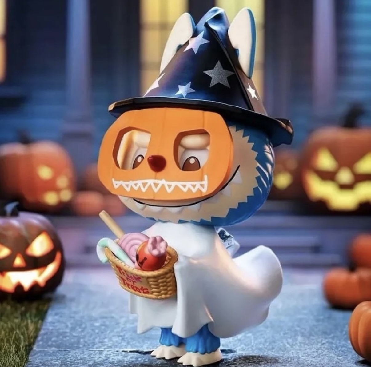 POPMART 泡泡瑪特 萬聖節限定 The Monsters LABUBU搗蛋鬼公仔 吊卡/現貨