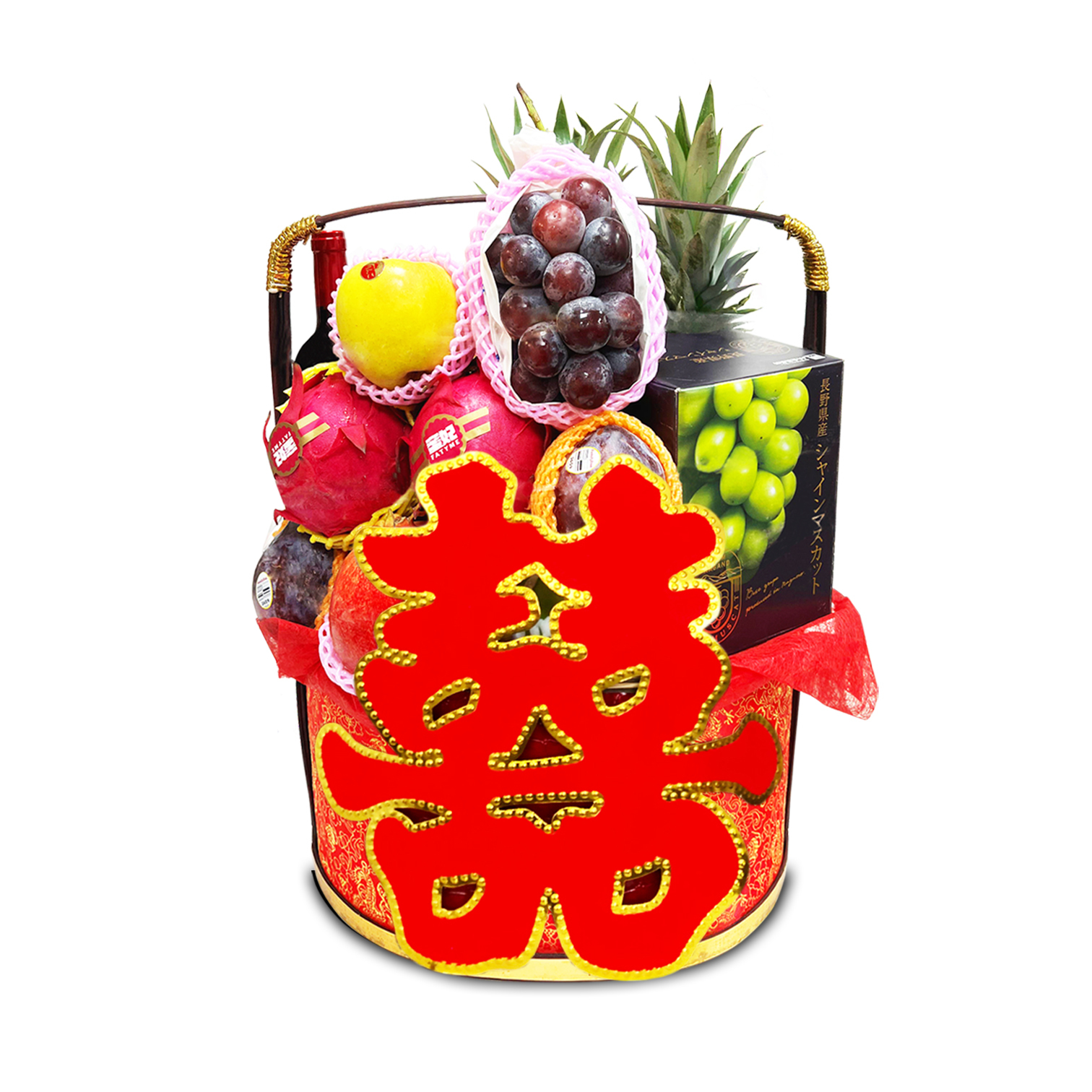 過大禮果籃 富貴人家 (8款 16份)