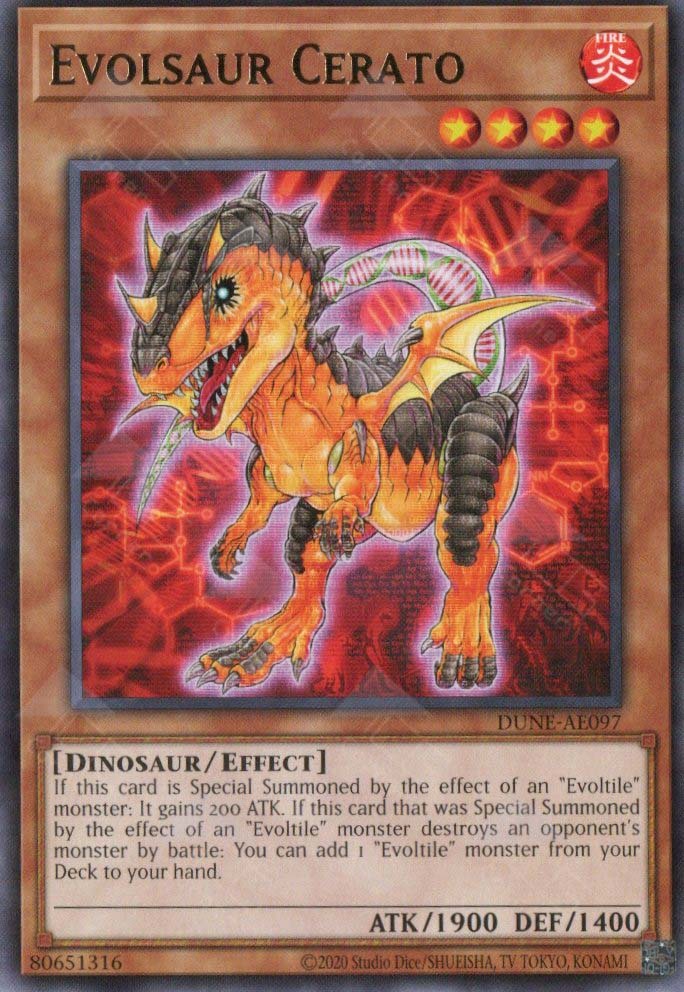 UNE-AE097 Evolsaur Cerato