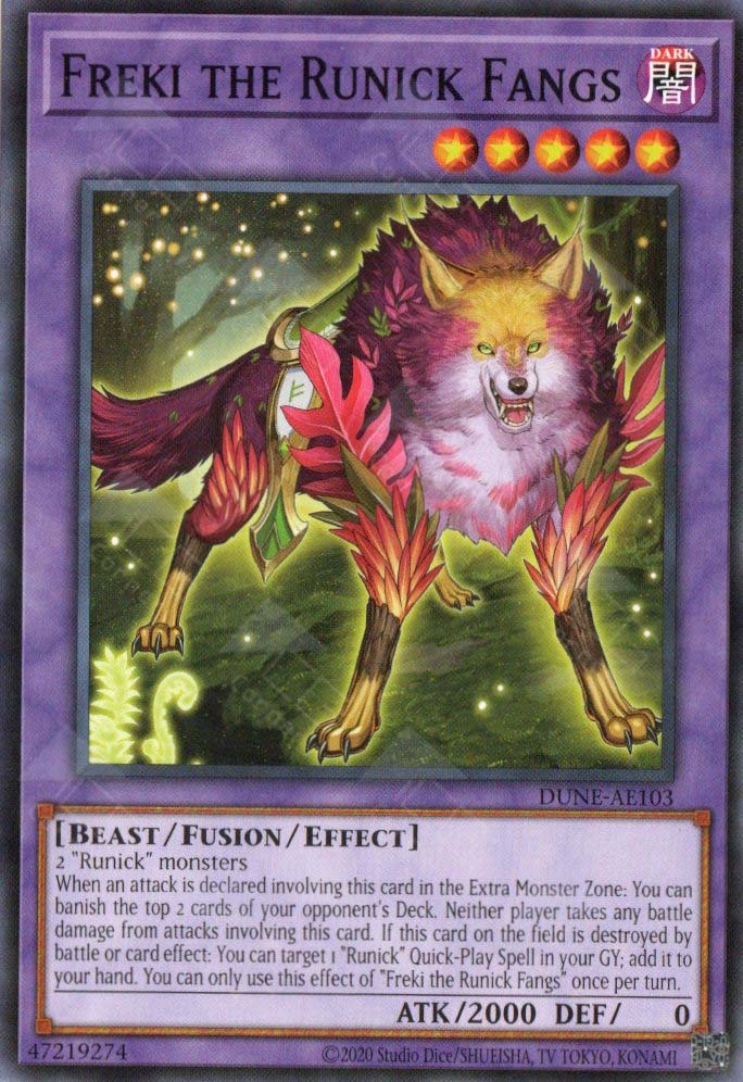 DUNE-AE103 Freki the Runick Fangs