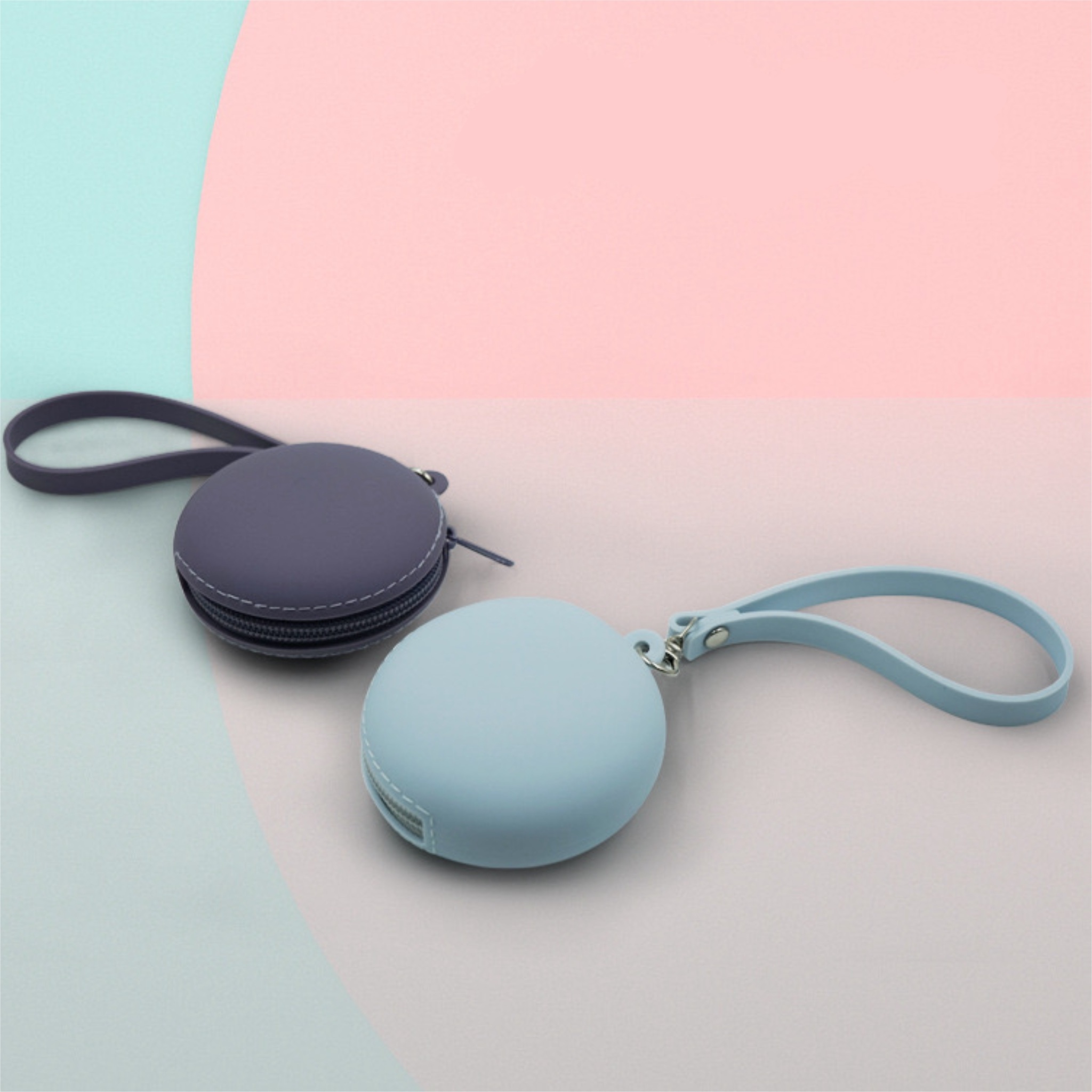 【客製】矽膠圓形零錢包