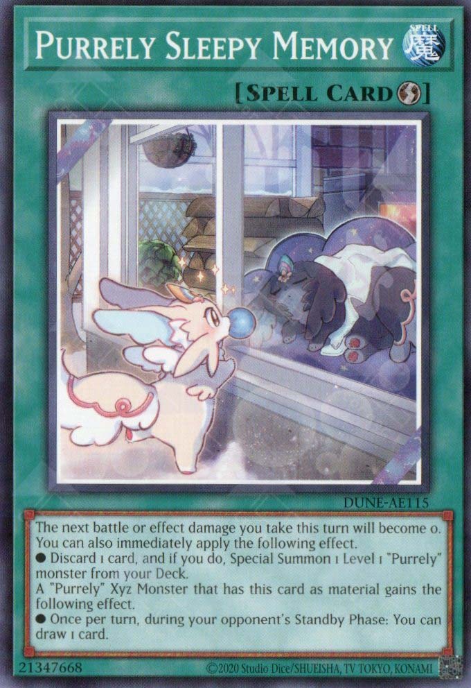 DUNE-AE115 Purrely Sleepy Memory