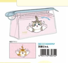 日本mofusand拉鏈袋 (非日本製)