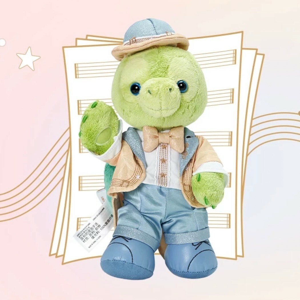 星夢旋律系列 達菲 Duffy 與好友們 奧樂米拉 海龜 OluMel SS號 娃娃 玩偶 -上海迪士尼樂園