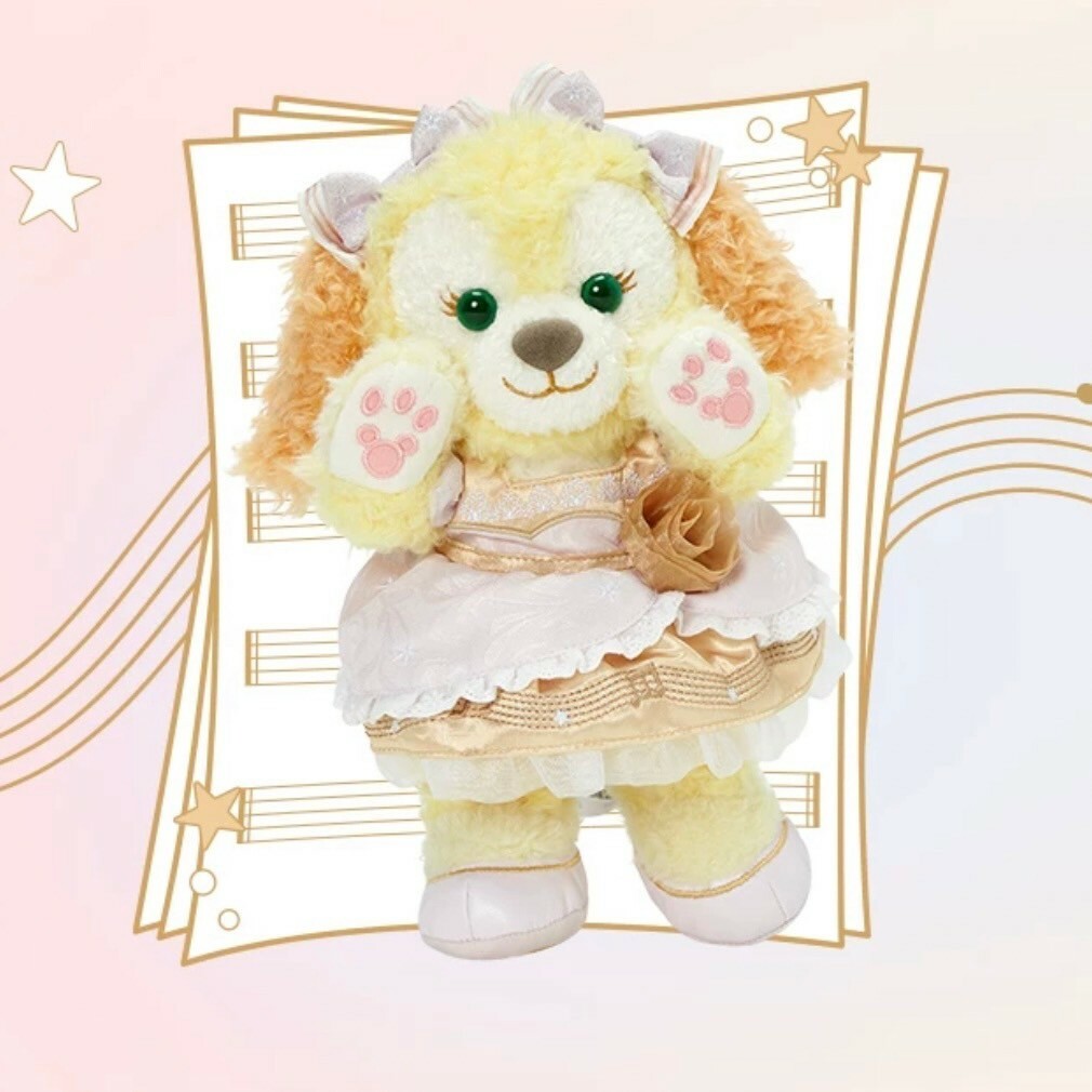 星夢旋律系列 達菲 Duffy 與好友們 可琦安 餅乾 CookieAnn SS號 娃娃 玩偶 -上海迪士尼樂園