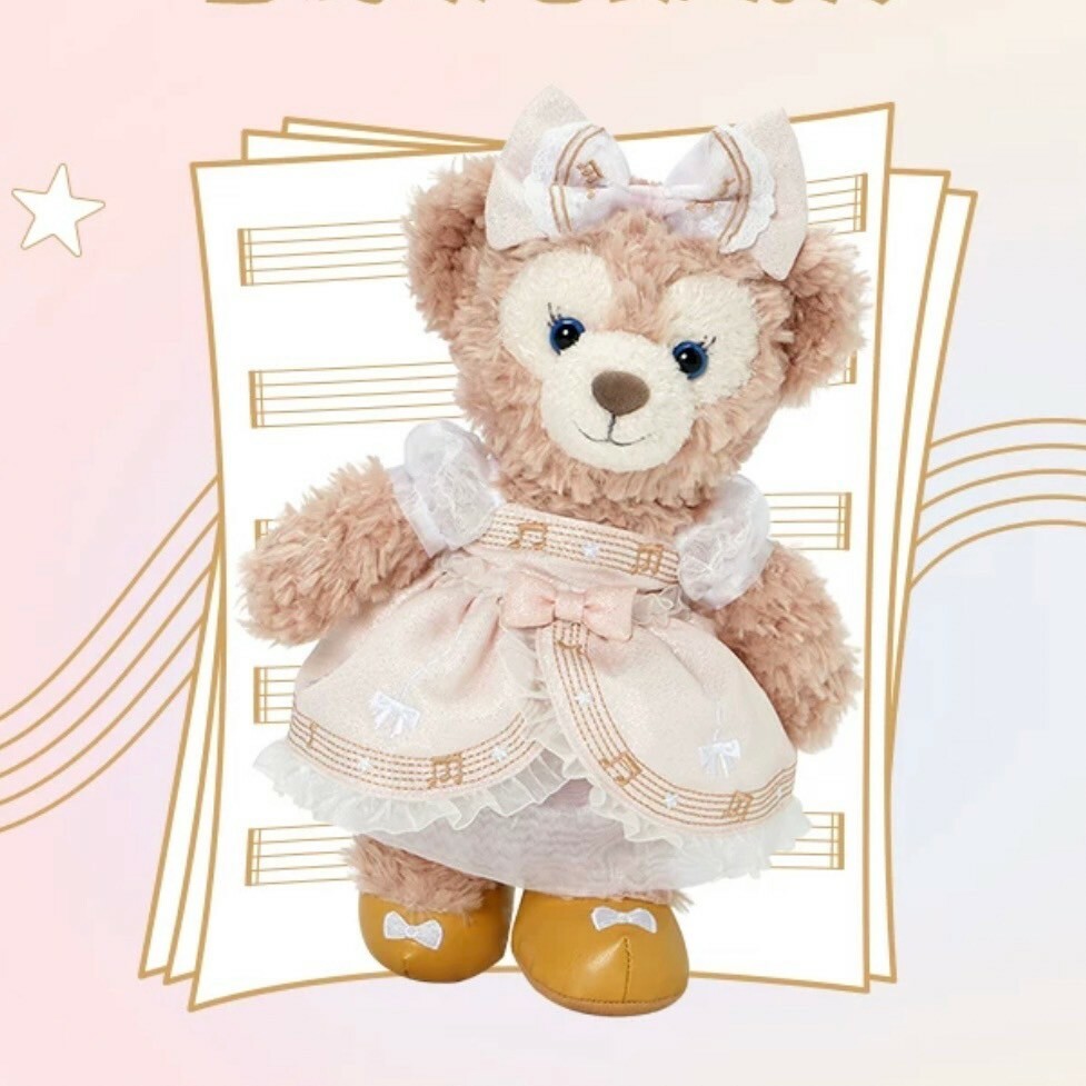 星夢旋律系列 達菲 Duffy 與好友們 雪莉玫 ShellieMay SS號 娃娃 玩偶 -上海迪士尼樂園