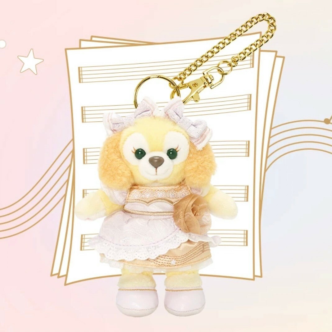 星夢旋律系列 達菲 Duffy 與好友們 可琦安 餅乾 CookieAnn 鑰匙圈 吊飾 -上海迪士尼樂園