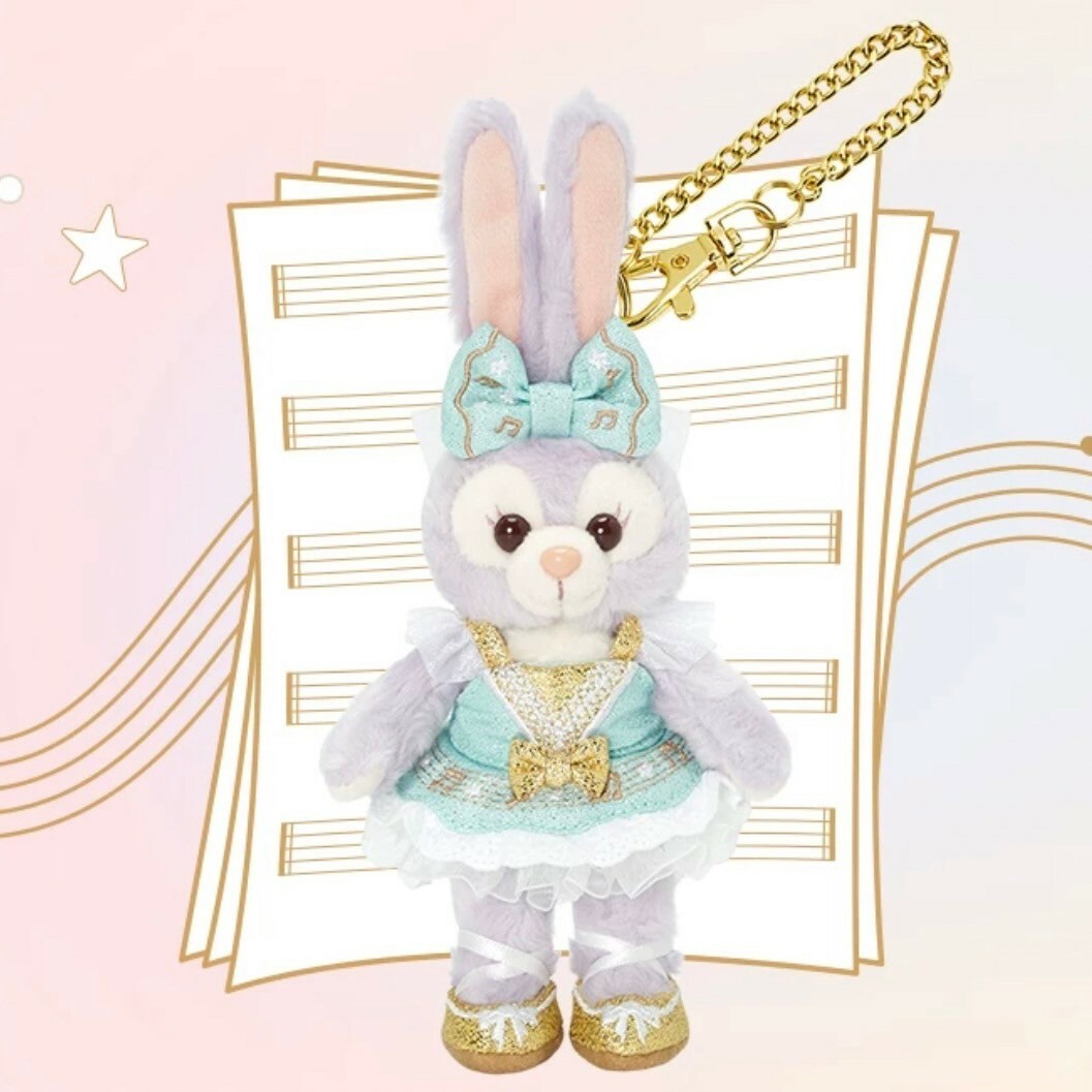 星夢旋律系列 達菲 Duffy 與好友們 史黛拉露 星黛露 StellaLou 鑰匙圈 吊飾 -上海迪士尼樂園