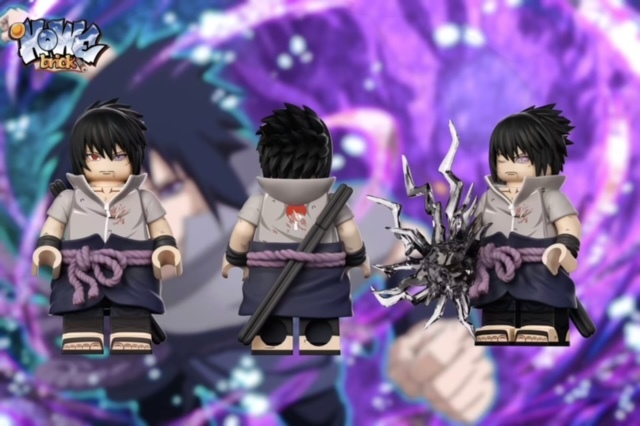 【Howe Brick】Ninja Wars Sasuke (Cannot send to Chinese address)