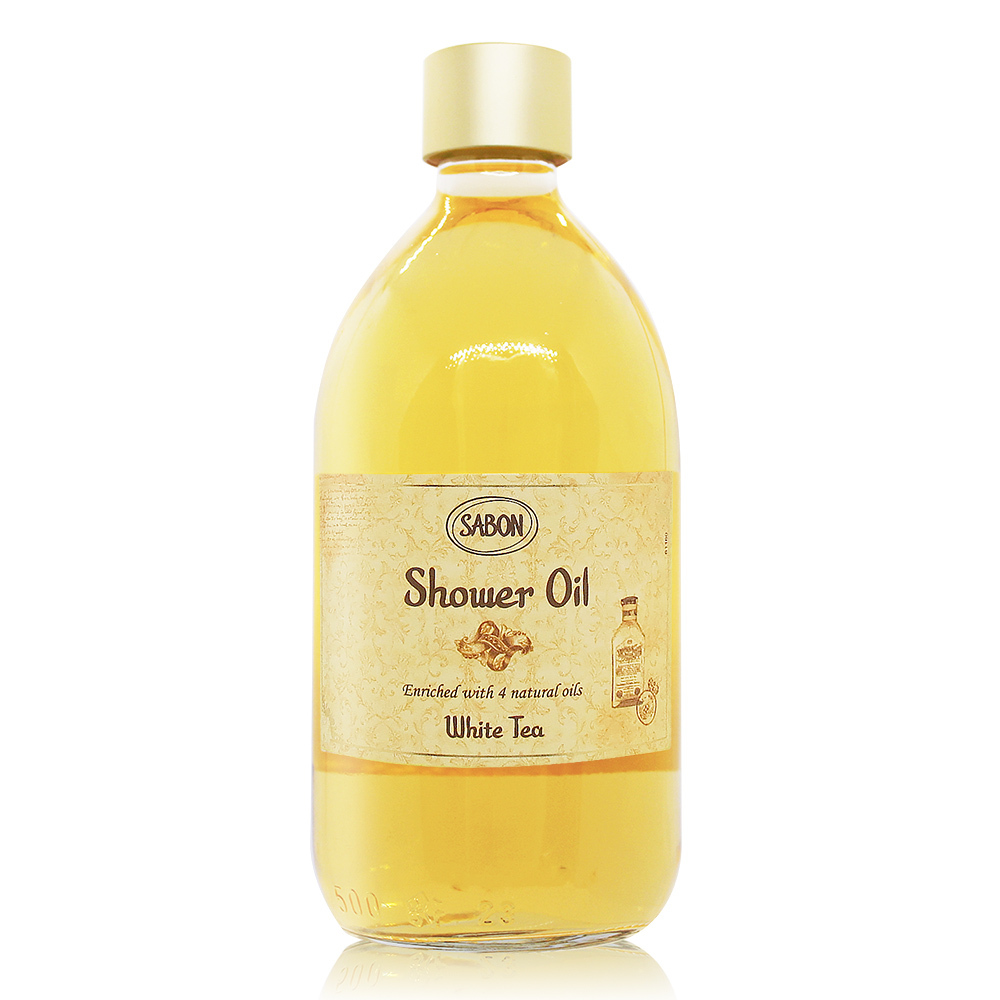 SABON 白茶沐浴油(500ml)-國際航空版