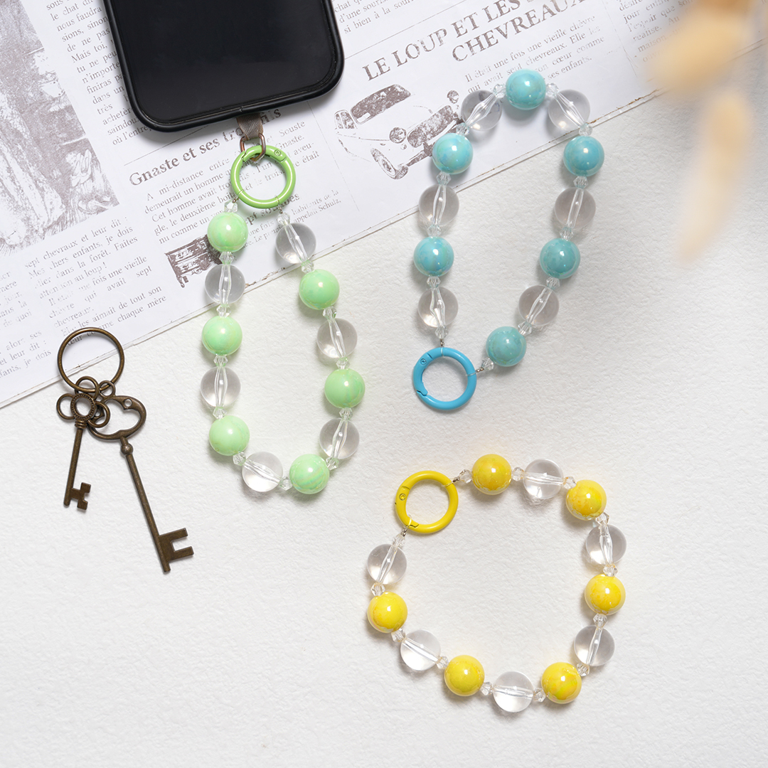 手腕掛繩/藍、綠、黃