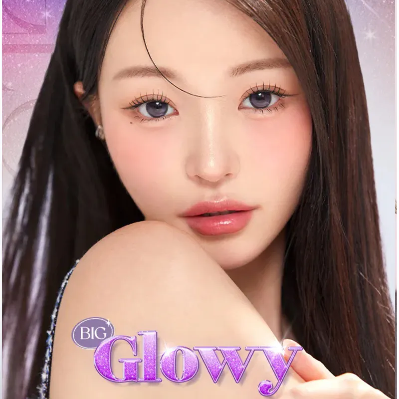 [日拋] OLENS Big Glowy 1 Day Lavender 彩妝隱形眼鏡｜每盒20片