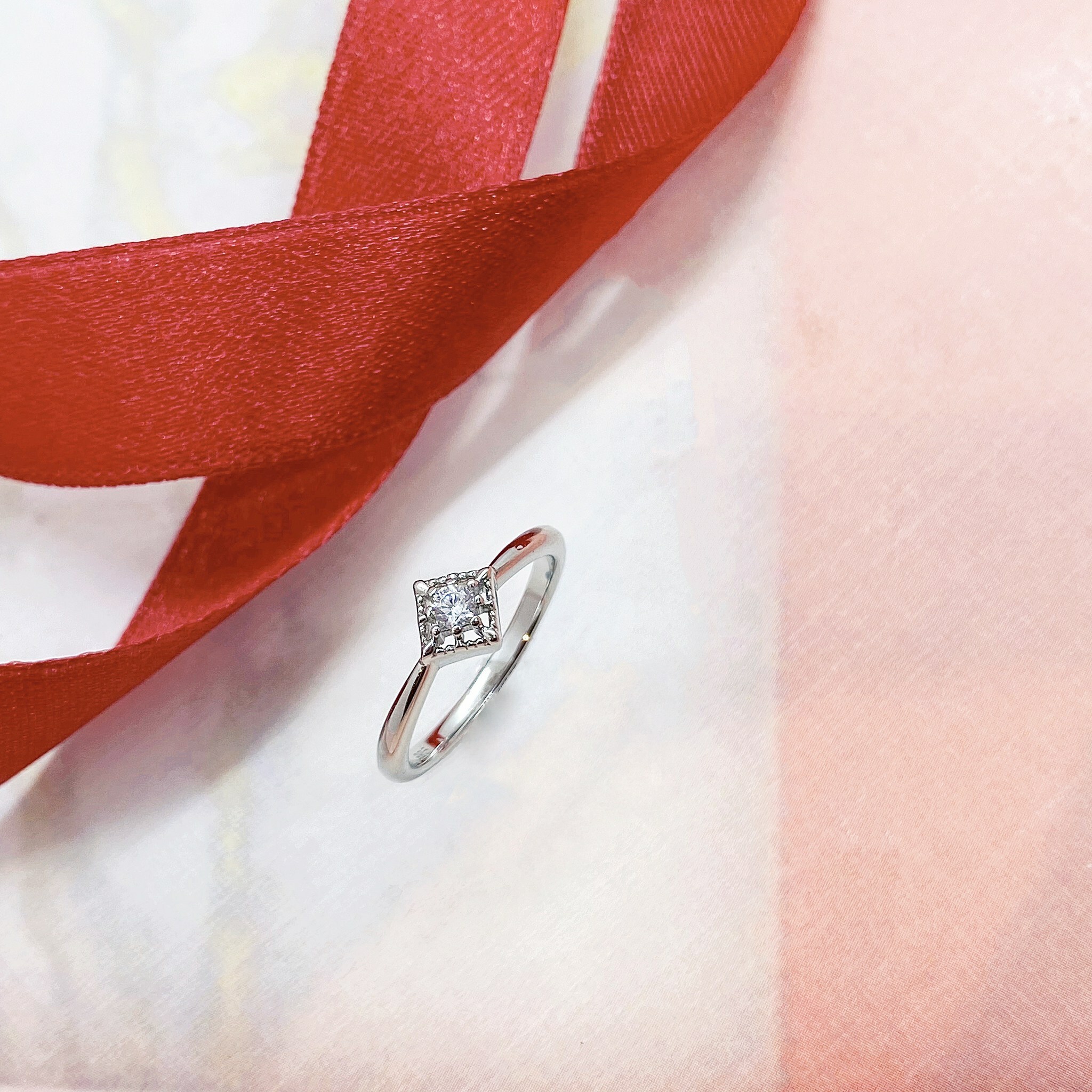 女王風範 純銀戒指