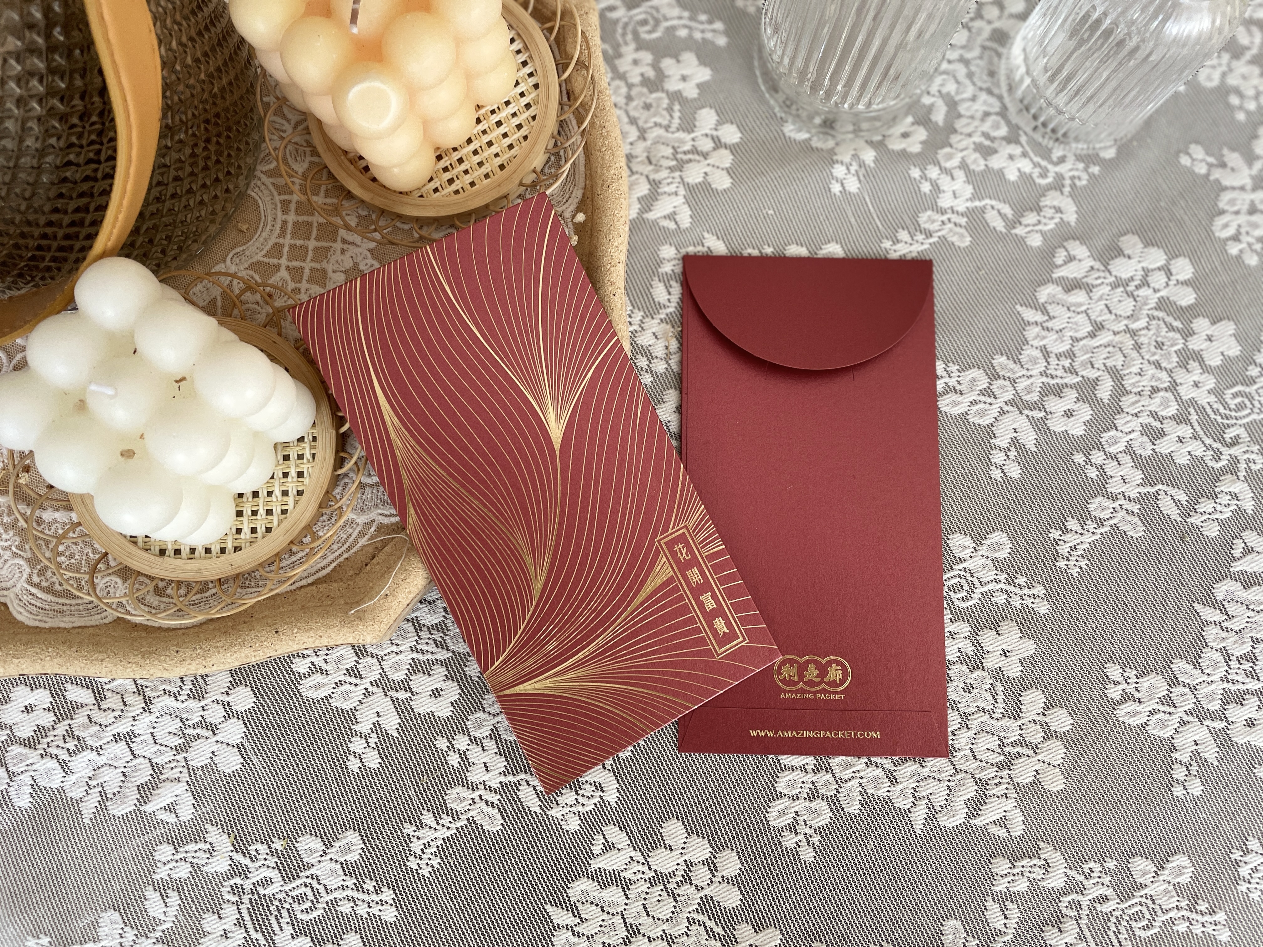 花開富貴丨利是廊 香港利是封