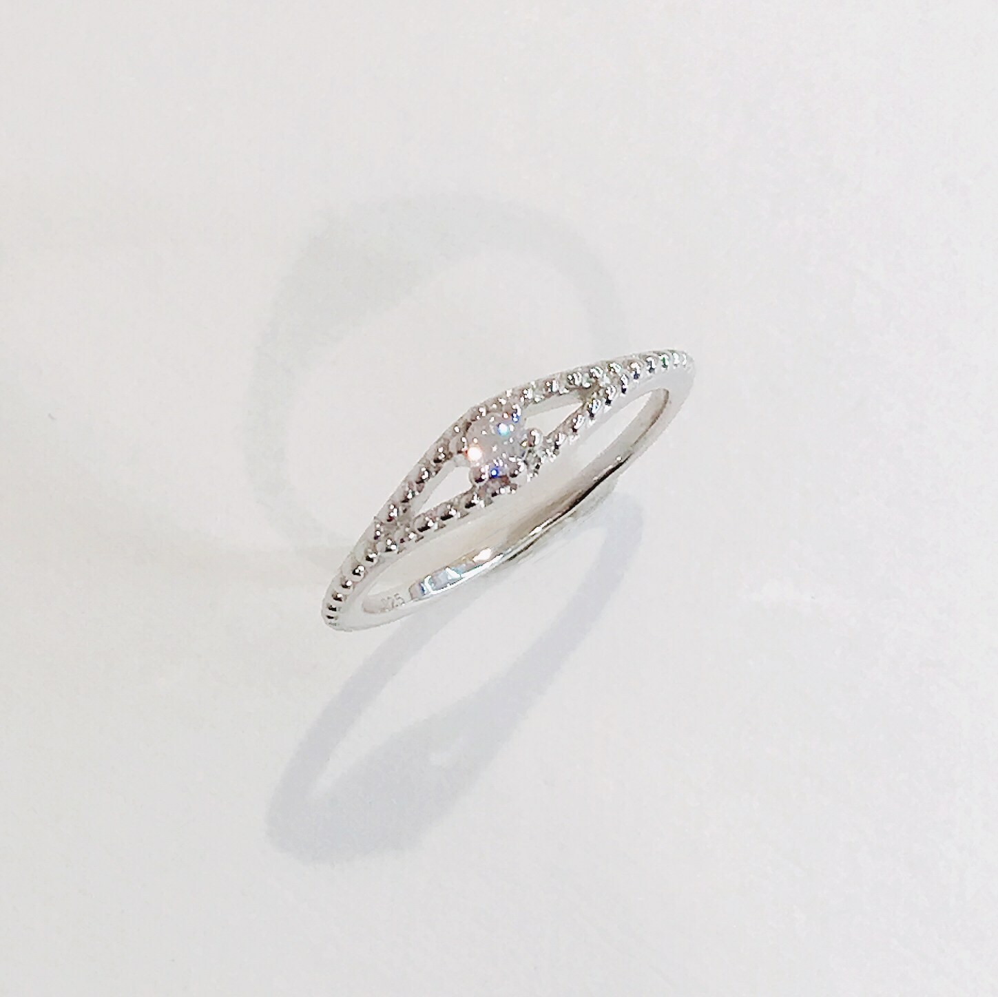 時尚女伶 純銀戒指