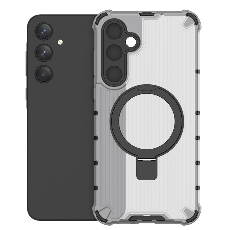 XPRO - Mag Matte Stripe - Samsung A56 Case 高度防撞磨砂磁吸充電支架手機保護殼