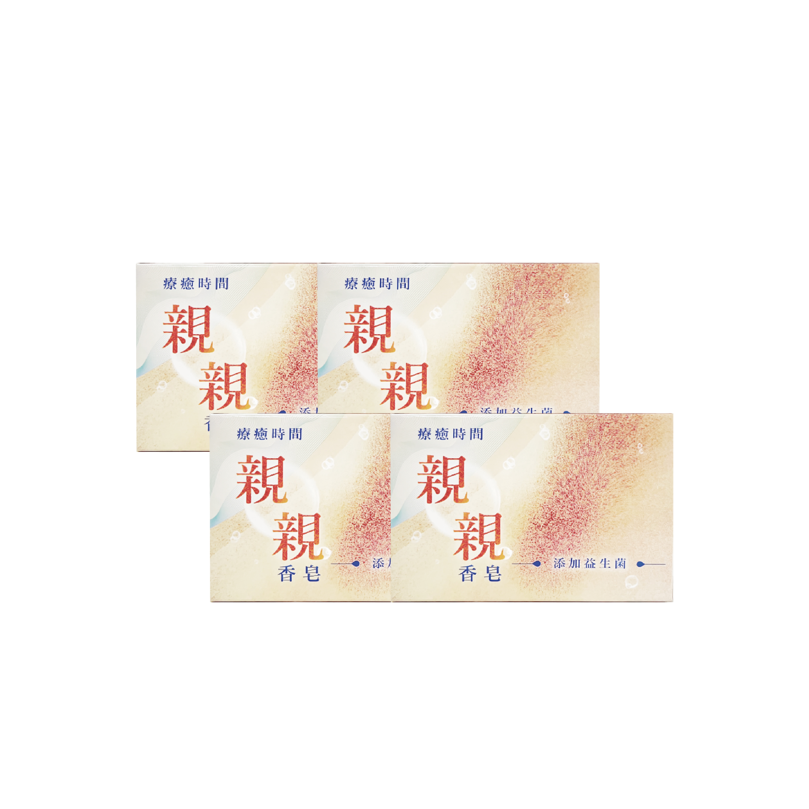 親親香皂100gX4入