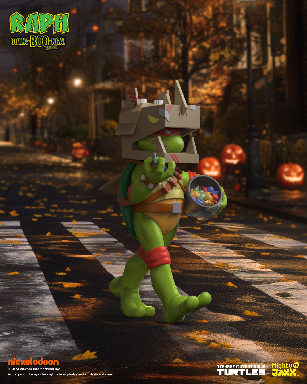 Mighty Jaxx Remixx 忍者龜 6吋 拉斐爾 卡哇邦嘎版