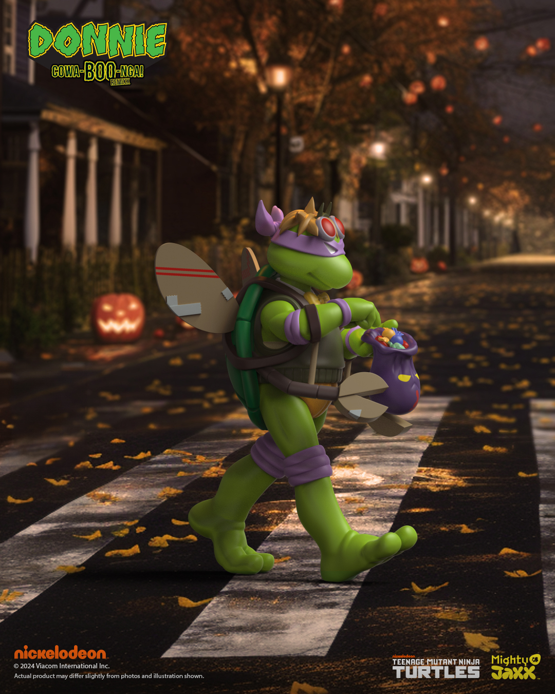 Mighty Jaxx Remixx 忍者龜 6吋 多納太羅 卡哇邦嘎版