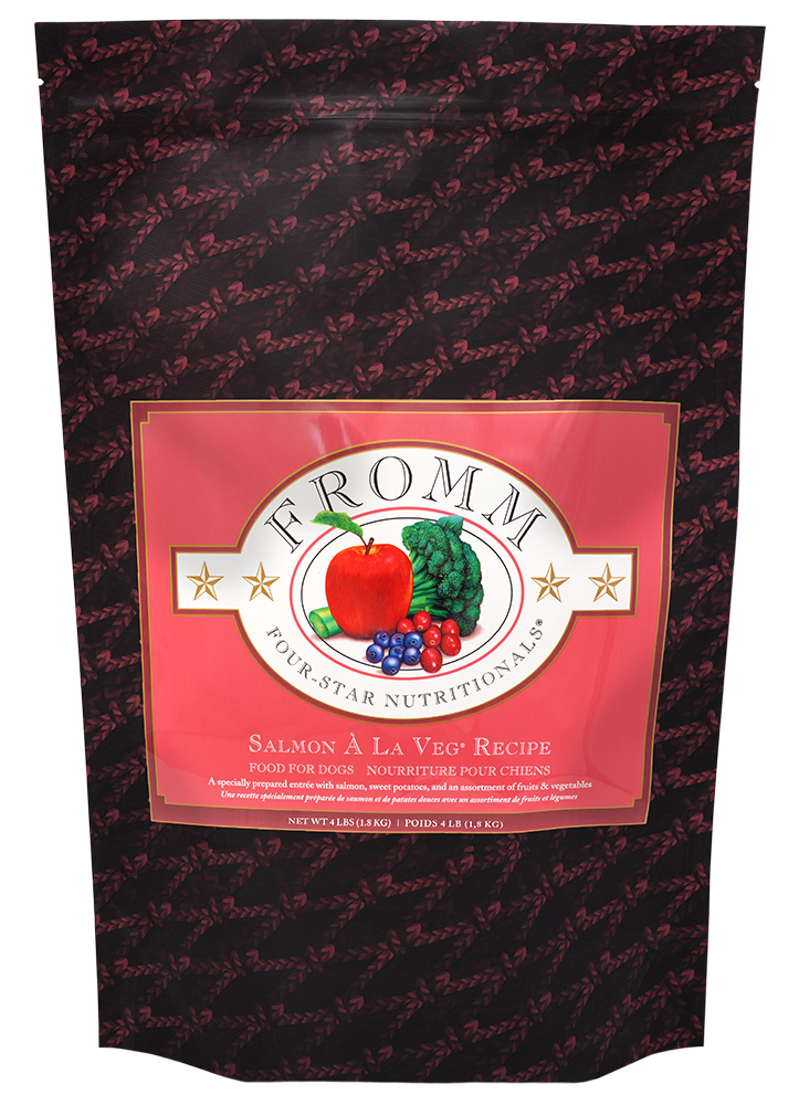 Fromm 三文魚蔬菜狗糧 [粉紅狗] 4LB