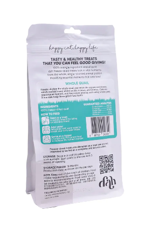 DAH - 原隻鵪鶉凍乾 40G