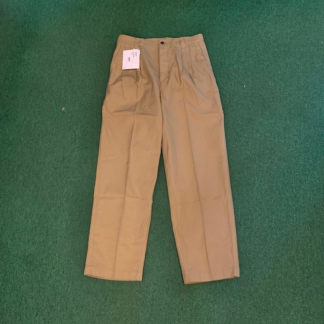 LAST SALE: VISVIM RUSSO CHINO PANTS - BEIGE SIZE 2 IN STOCK NOW (現貨發售中)