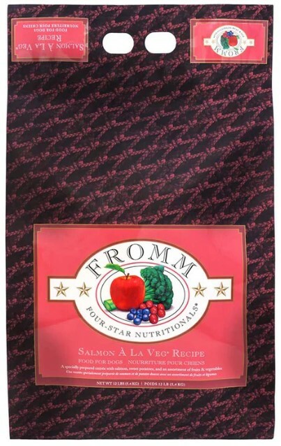 Fromm 三文魚蔬菜狗糧 [粉紅狗] 12LB