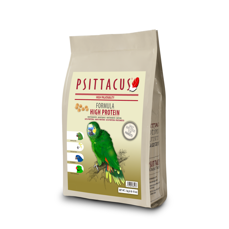 [一件包郵]Psittacus 高蛋白鸚鵡糧 滋養丸 (到期日:2026年9月)