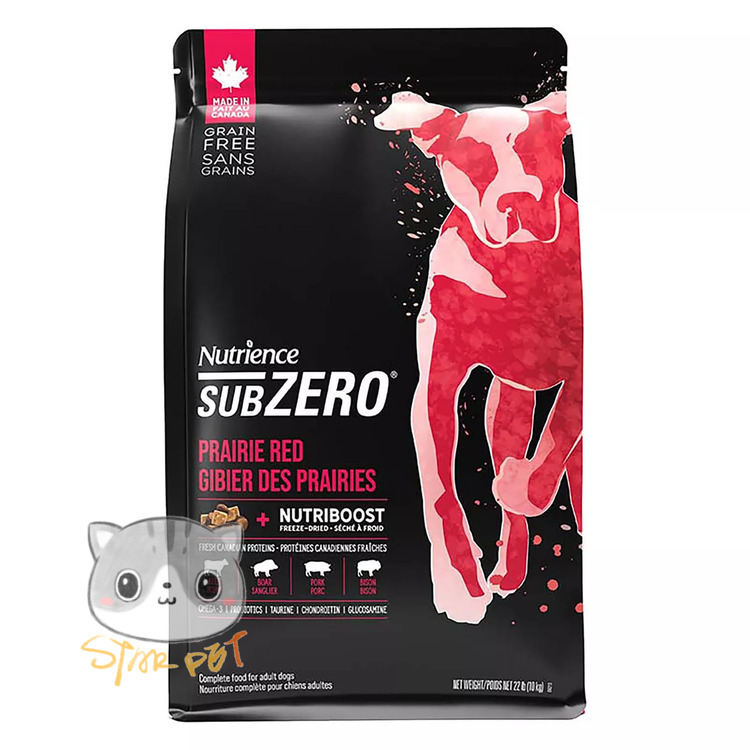 Nutrience SUBZERO Prairie Red Dog Formula 10kg (22lbs)