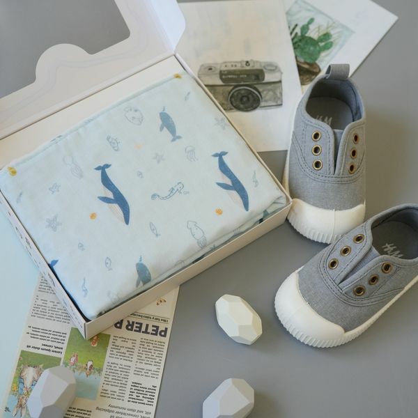 Hi Y.P store-枕巾-獨家設計款-海洋之心