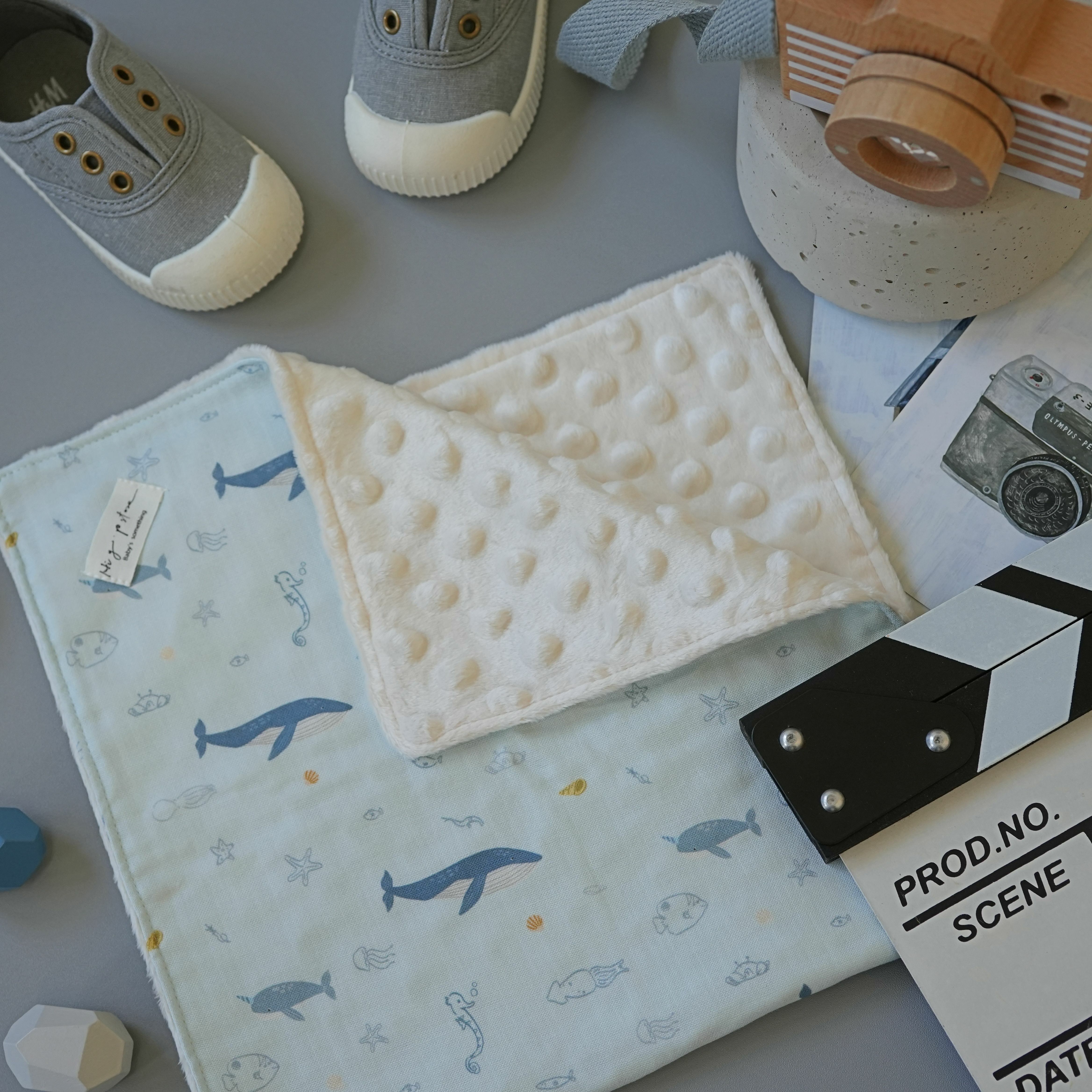 Hi Y.P store-枕巾-獨家設計款-海洋之心