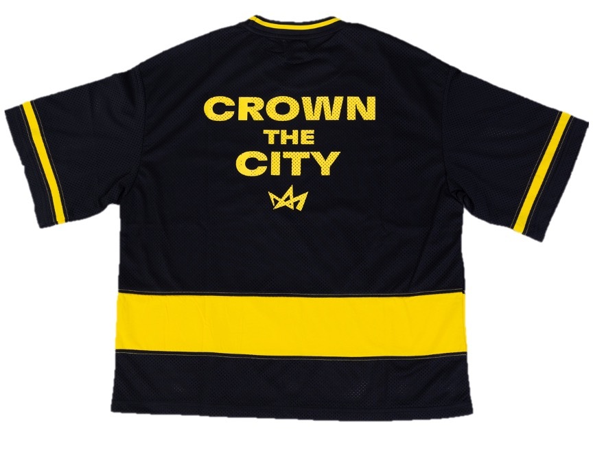 Crown The City洞洞球衣(黑)
