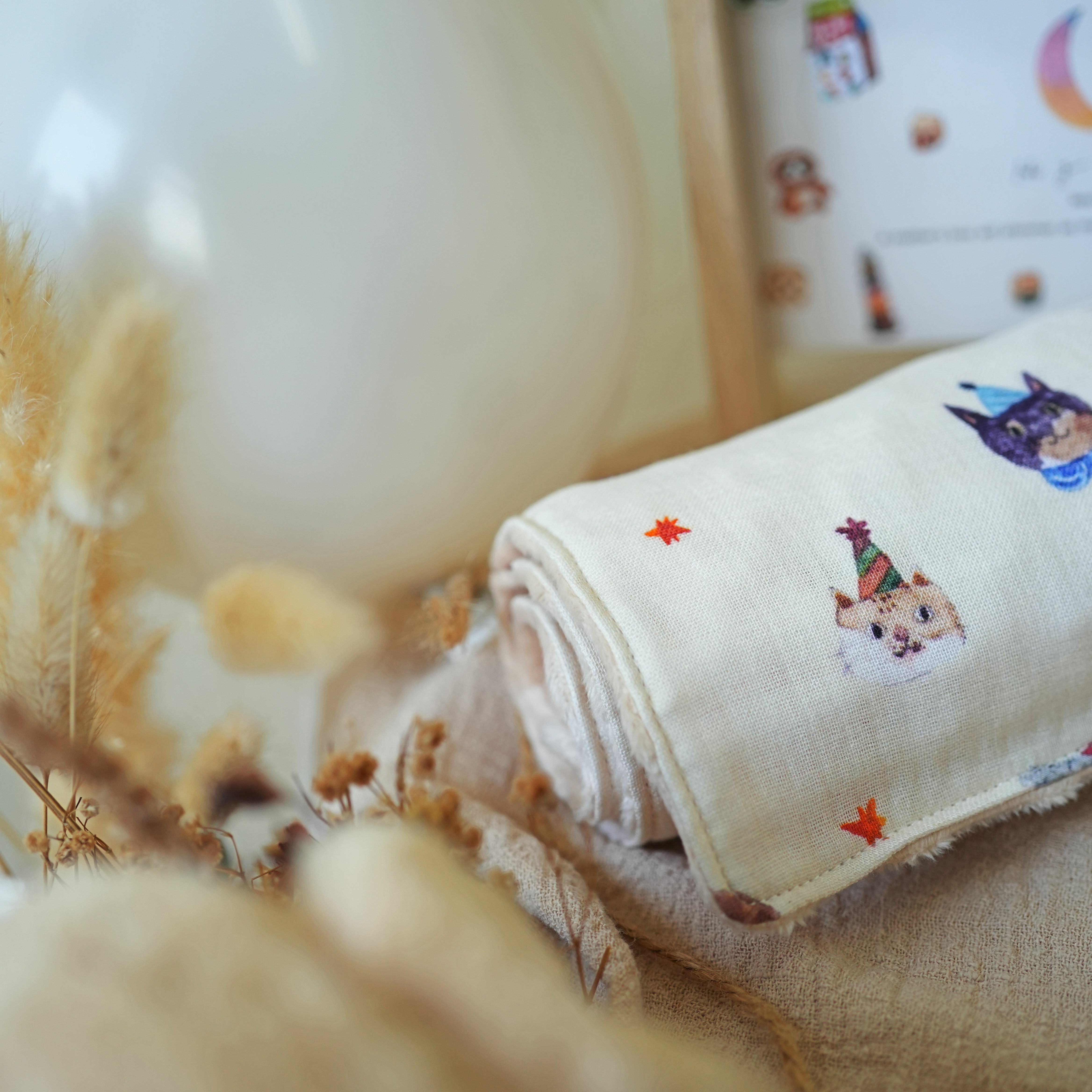 Hi Y.P store-枕巾-獨家設計款-萌寵寶貝