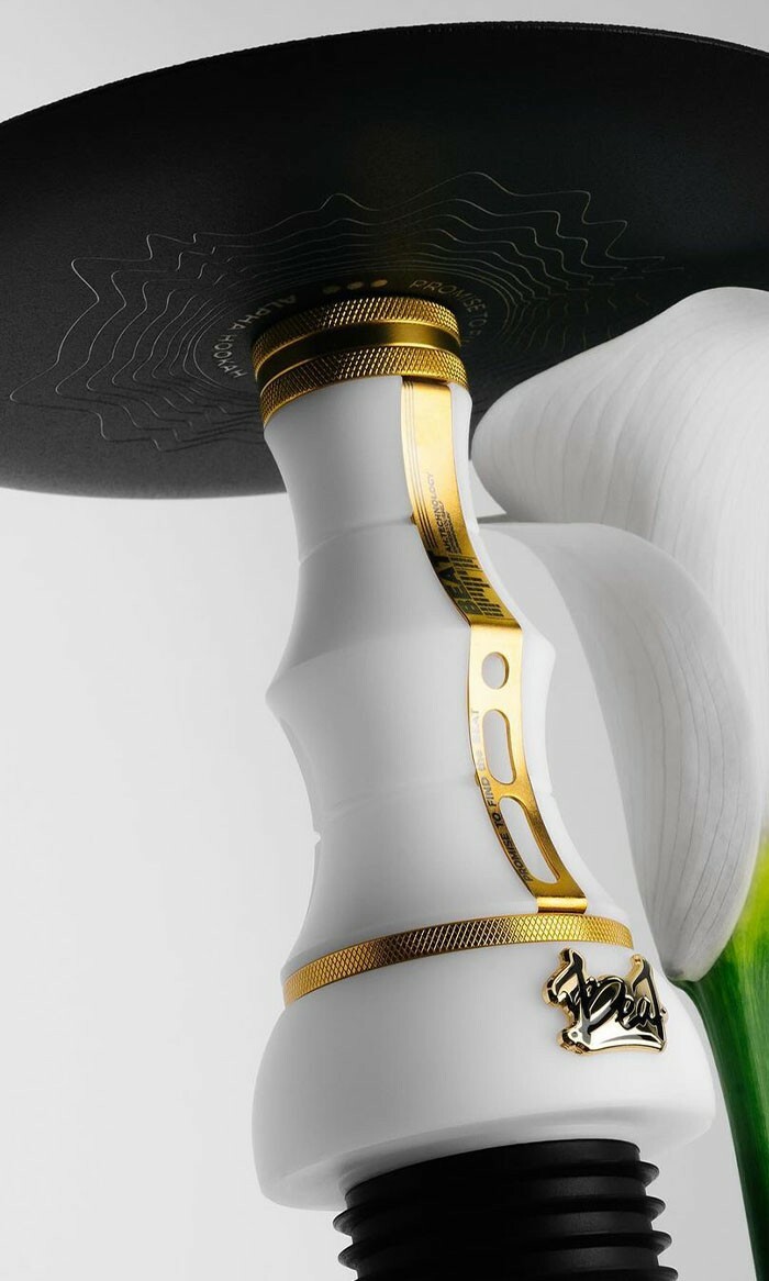 Alpha Hookah Beat VNDL - white gold