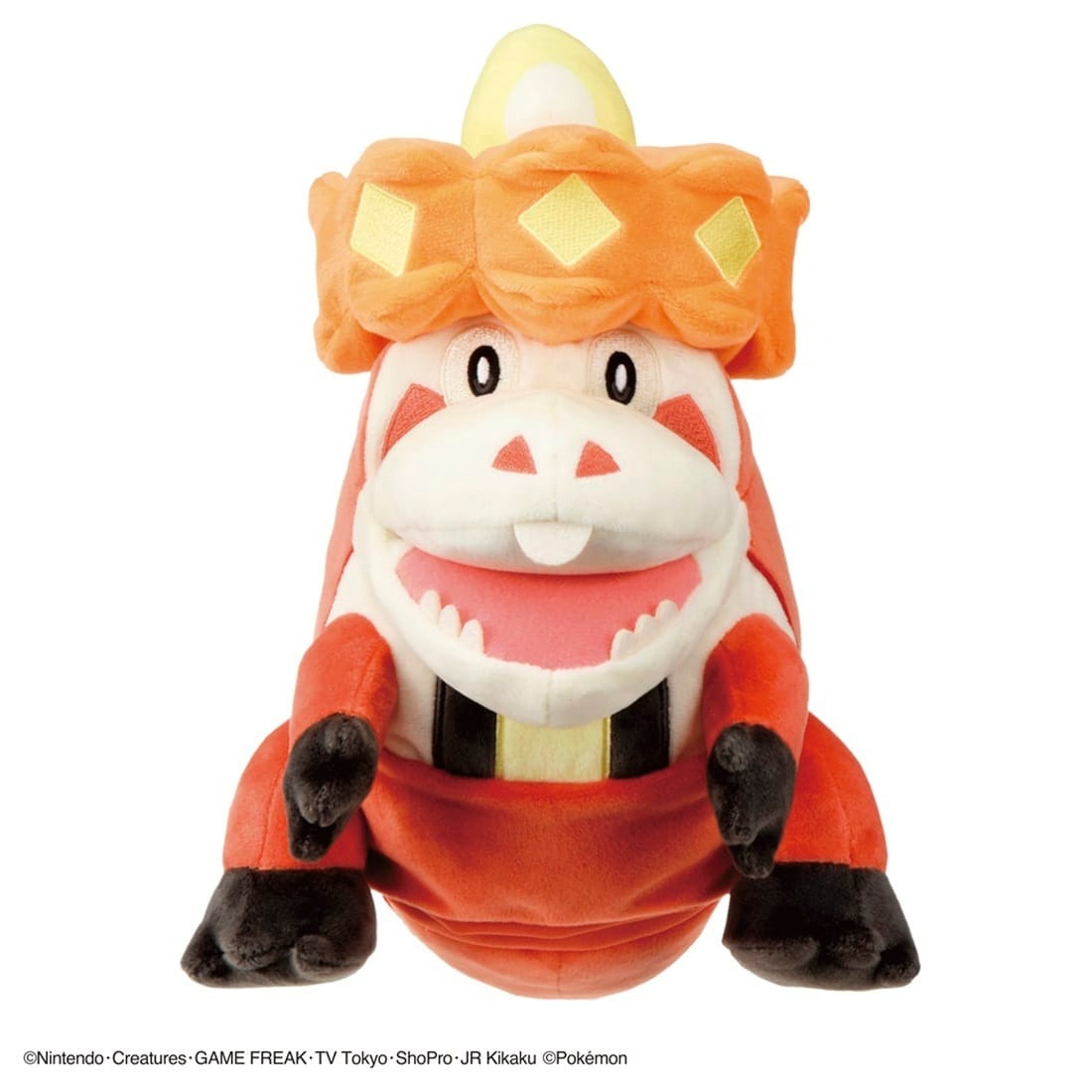 Takara Tomy 寵物小精靈 毛公仔 Pokemon Plush - Crocalor 炙燙鱷