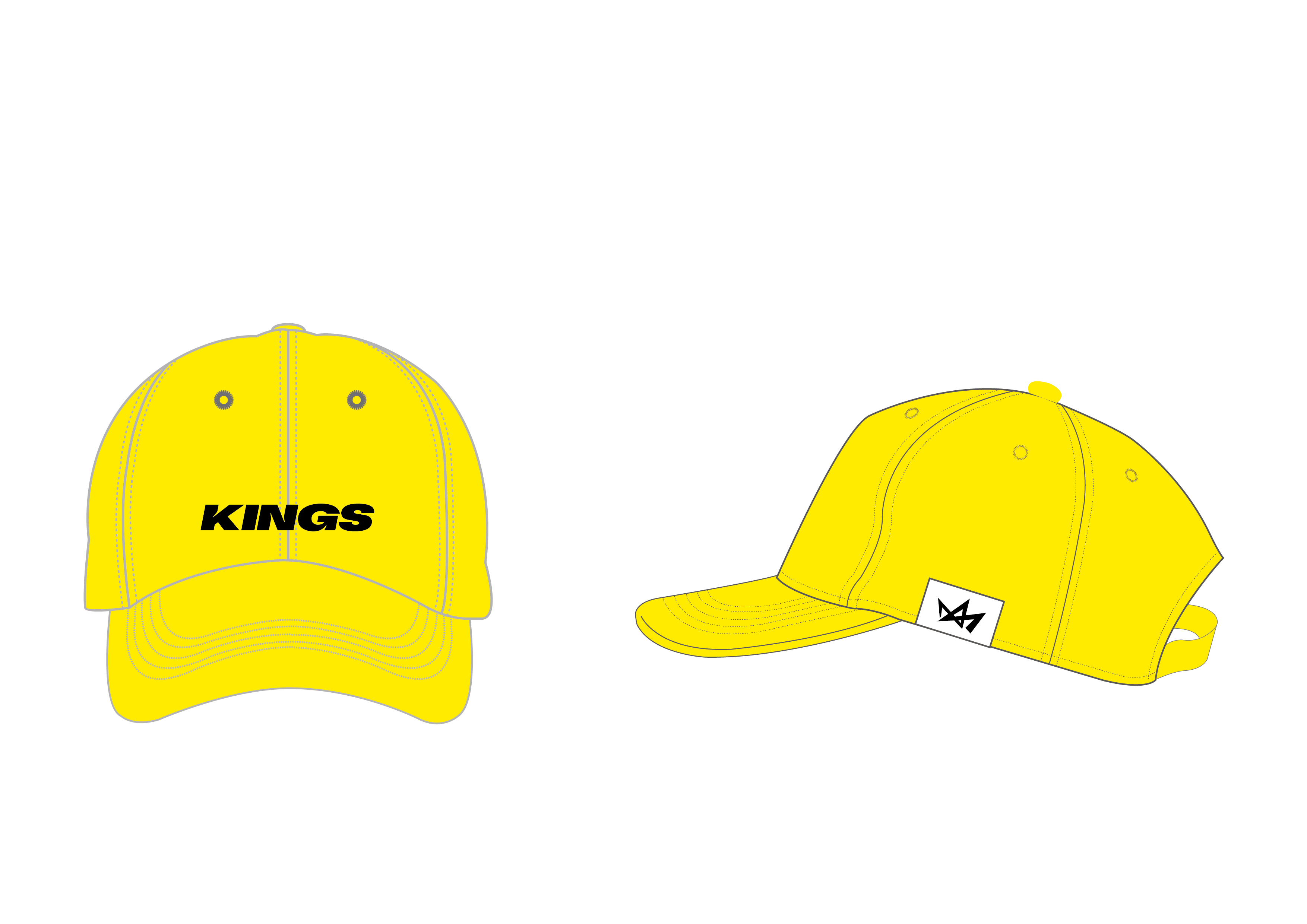 24-25 KINGS 老帽(黃)